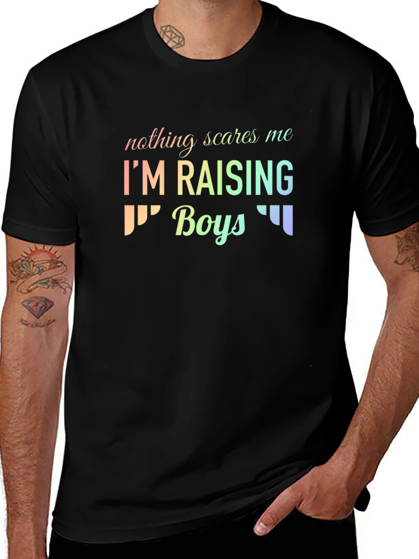 Raising Boys Graphic Tee