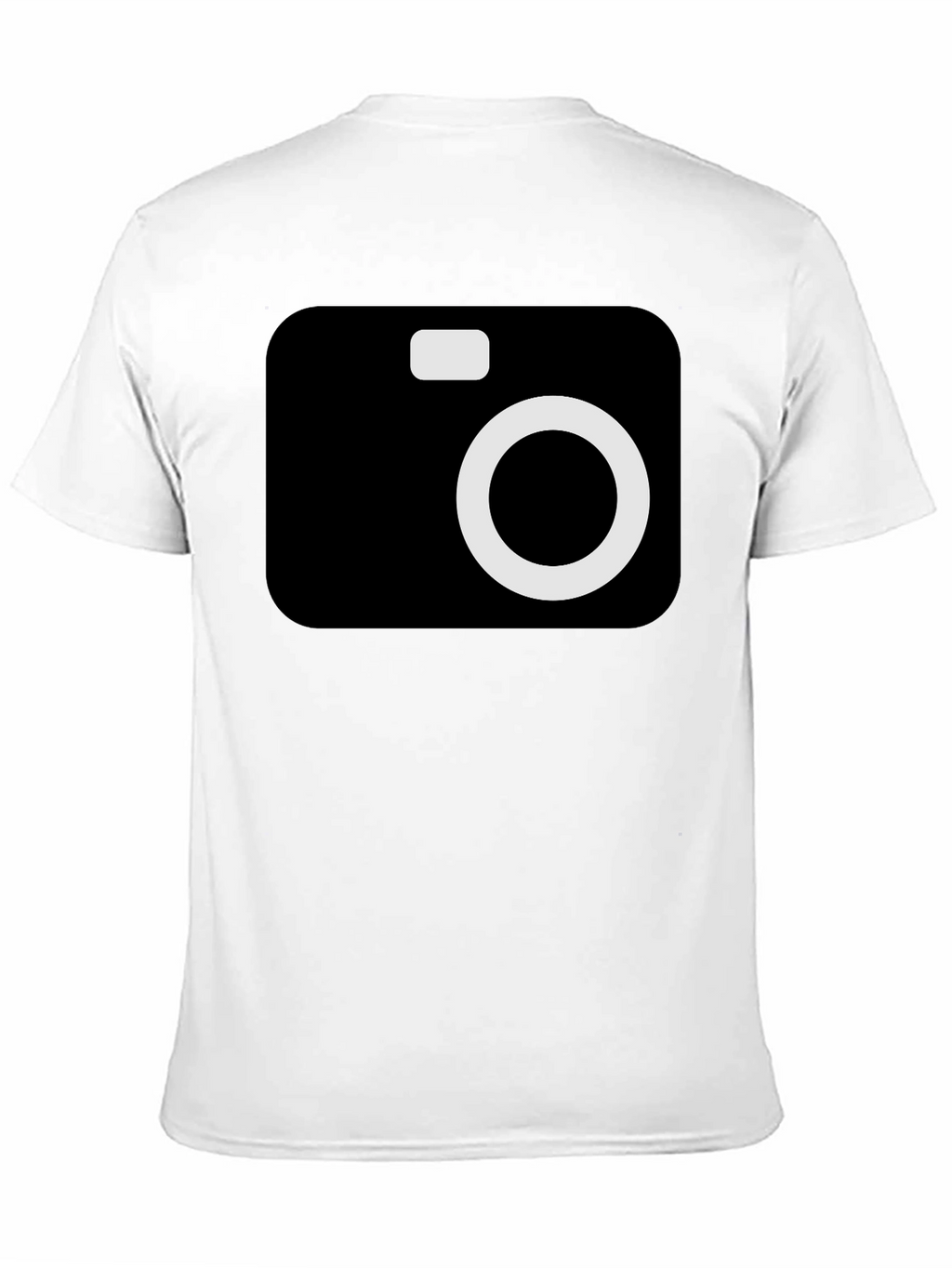Camera Graphic Black T-Shirt - Photographer Style