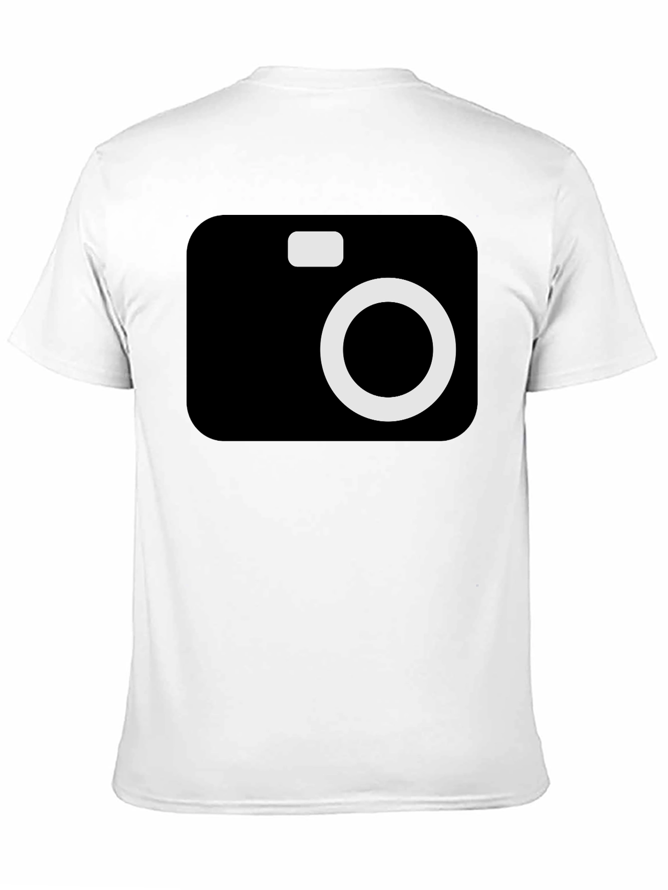 Camera Graphic Black T-Shirt - Photographer Style