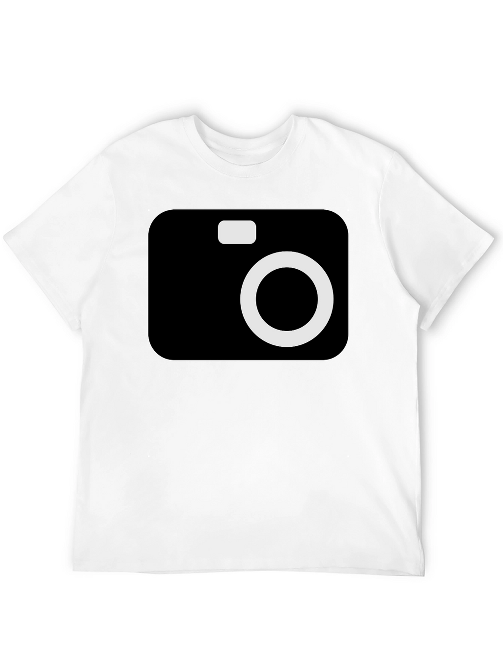 Camera Graphic Black T-Shirt - Photographer Style