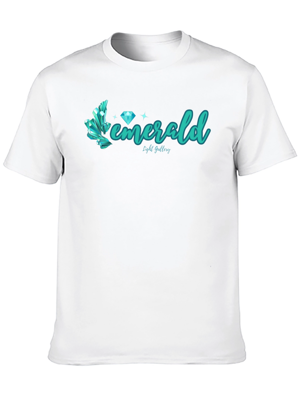 Emerald Light Gallery Graphic T-Shirt