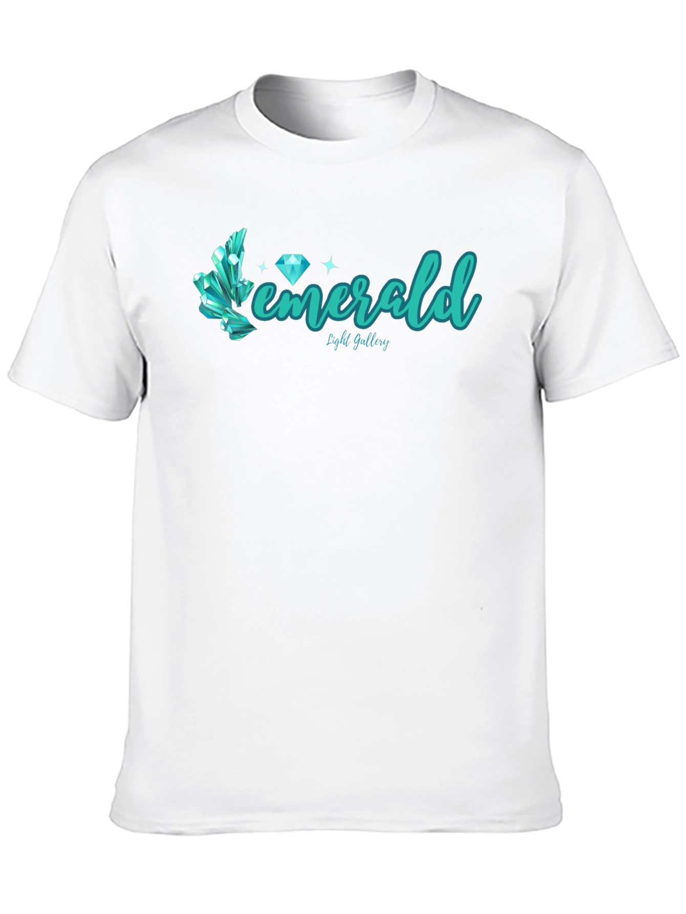 Emerald Light Gallery Graphic T-Shirt