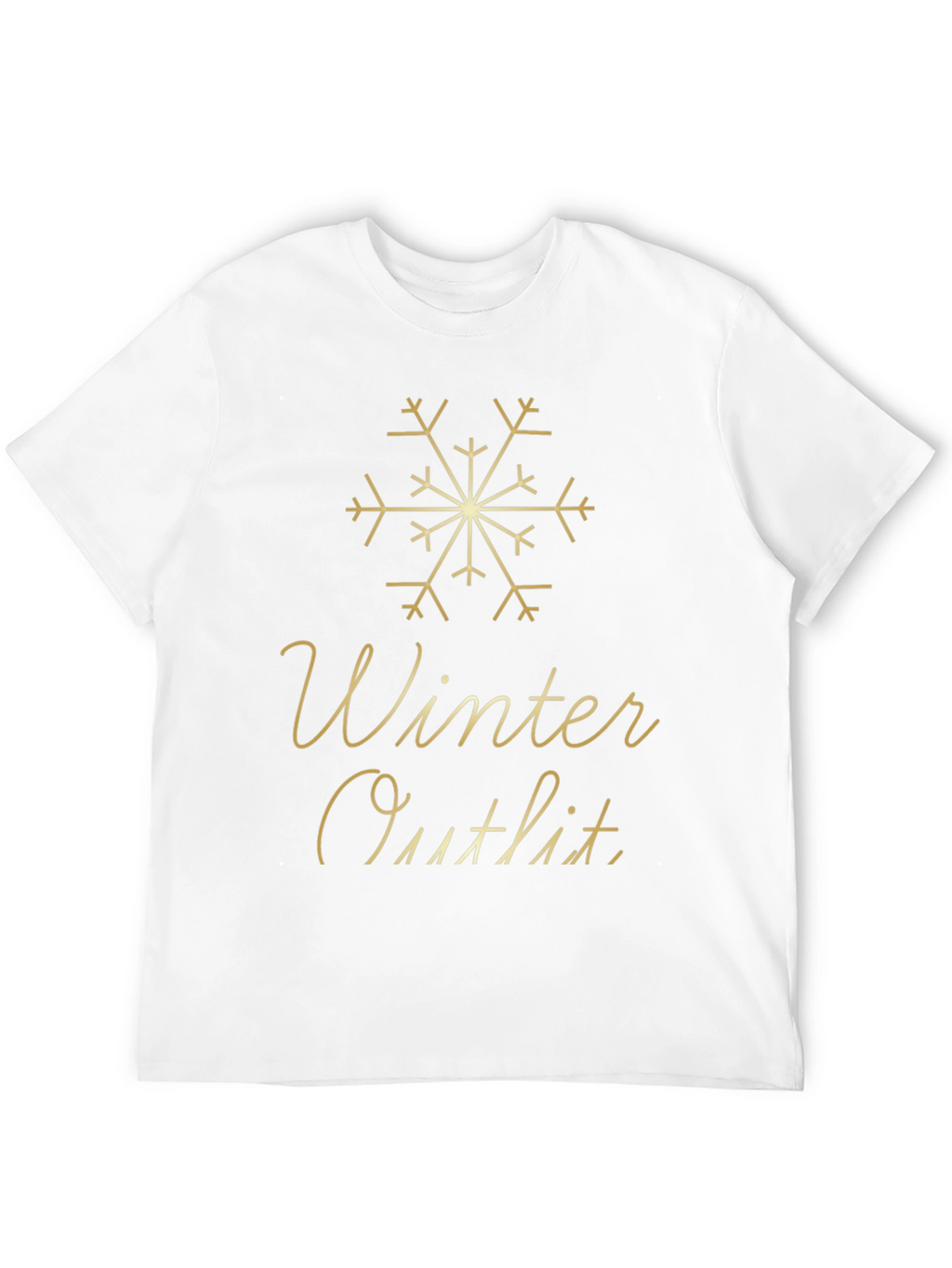 Winter Outfit Tee - Holiday Festive Style