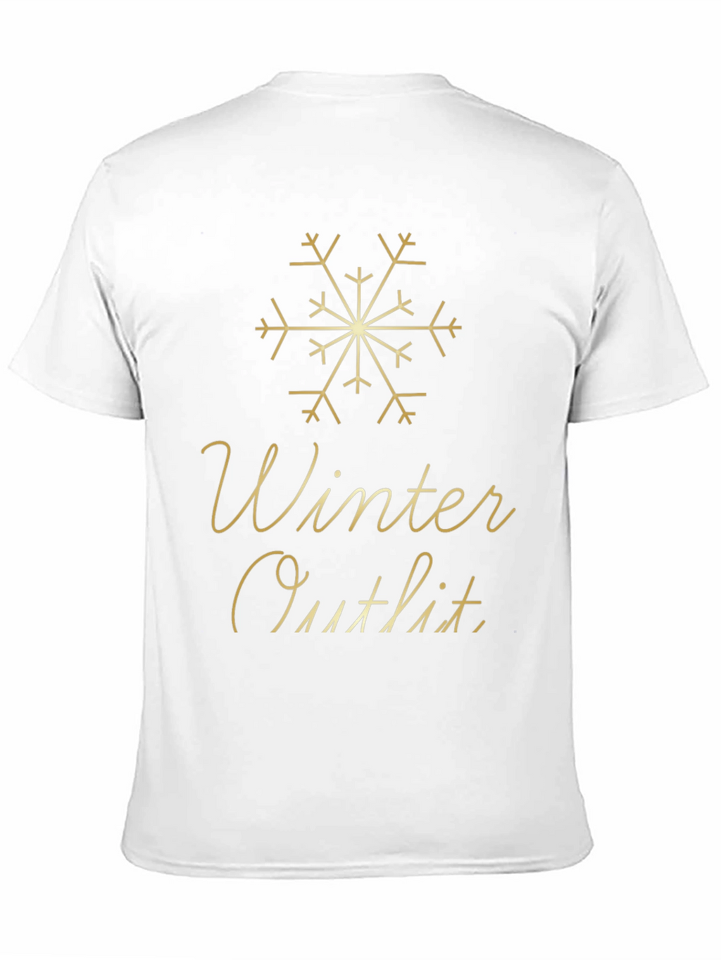 Winter Outfit Tee - Holiday Festive Style