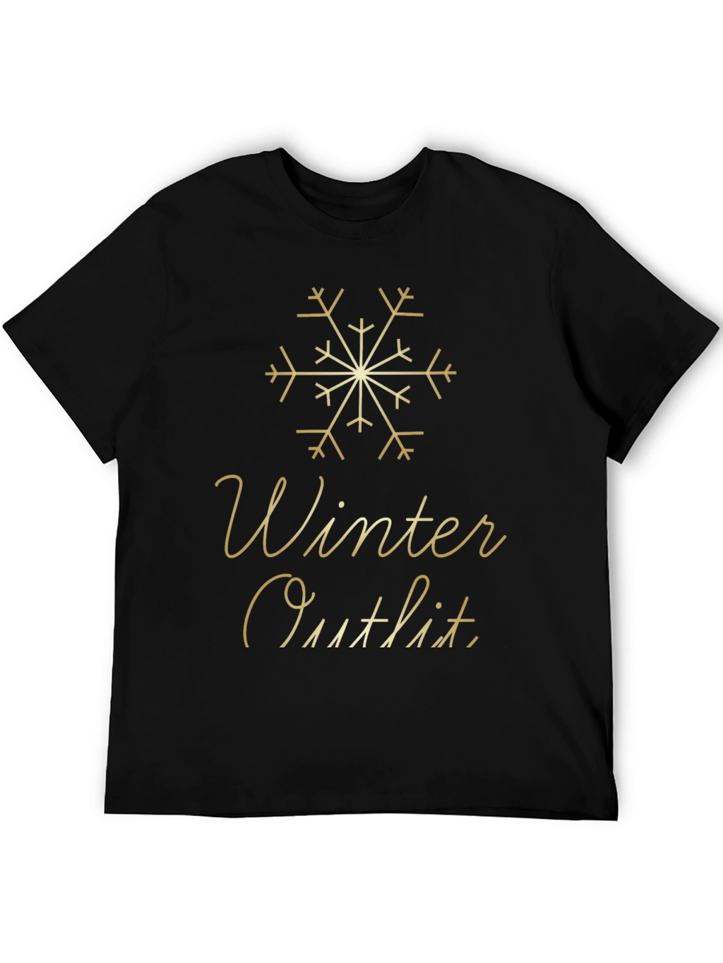Winter Outfit Tee - Holiday Festive Style