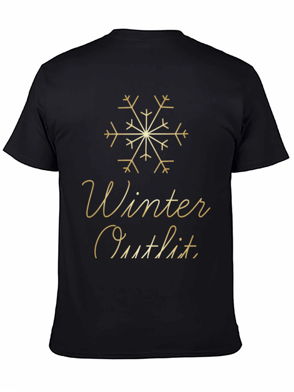 Winter Outfit Tee - Holiday Festive Style
