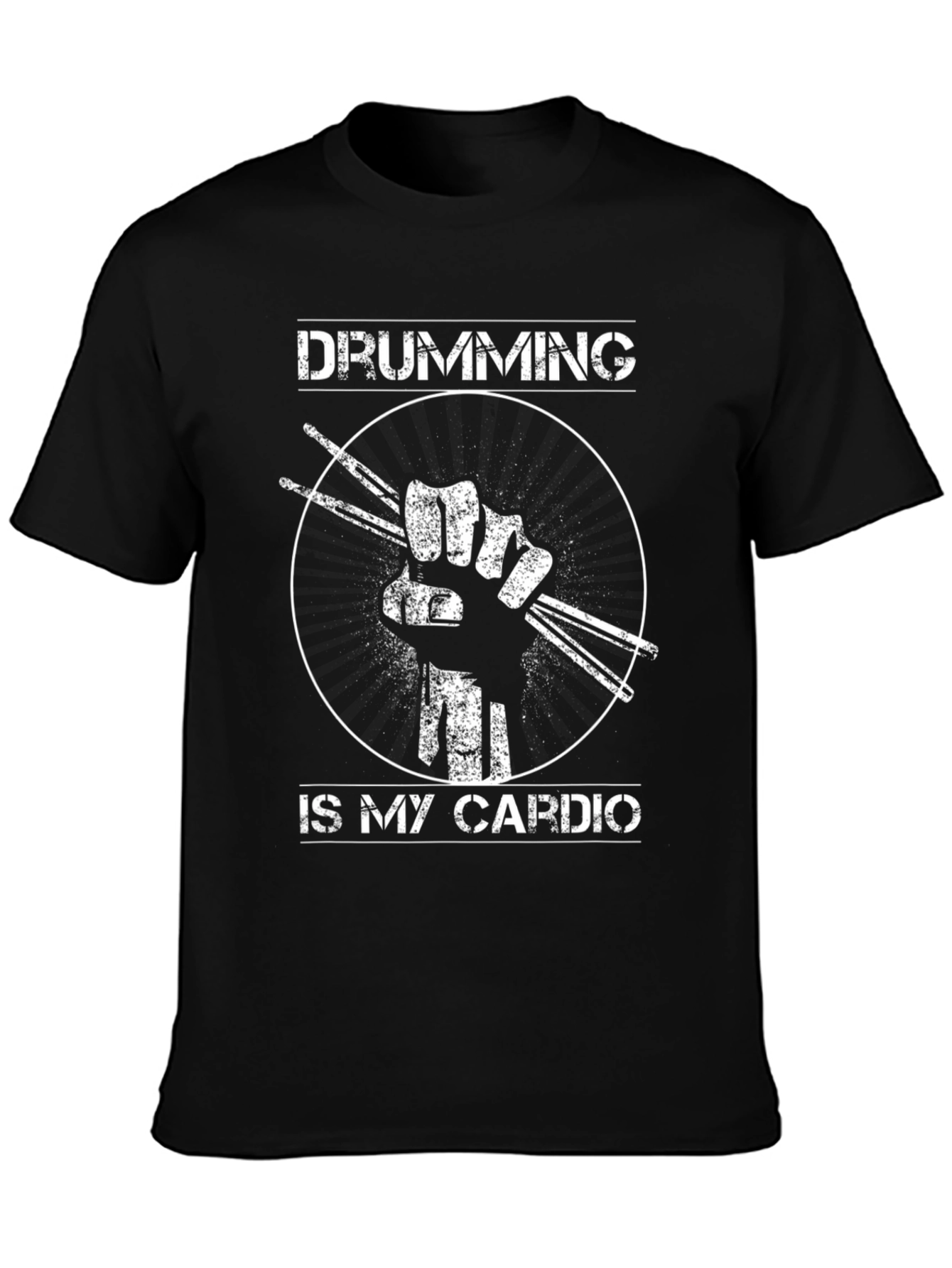 Drumming is My Cardio Graphic T-Shirt