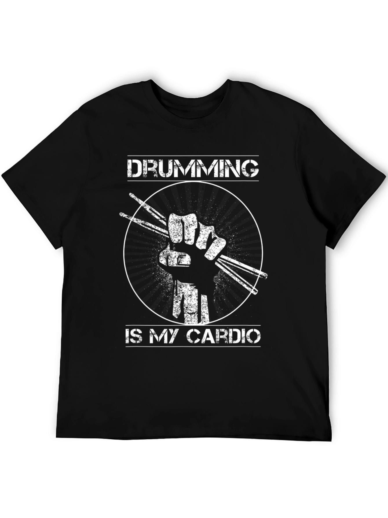 Drumming is My Cardio Graphic T-Shirt