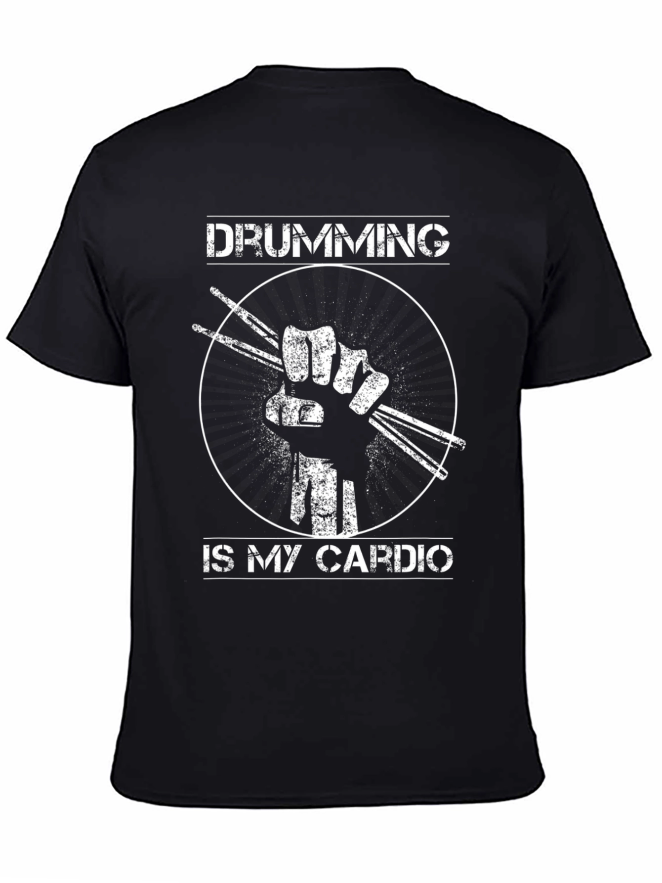 Drumming is My Cardio Graphic T-Shirt