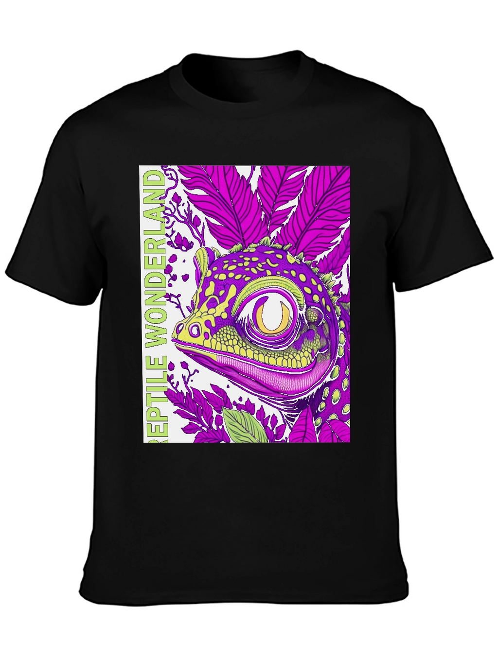 Reptile Wonderland T-Shirt: Gecko Graphic Tee