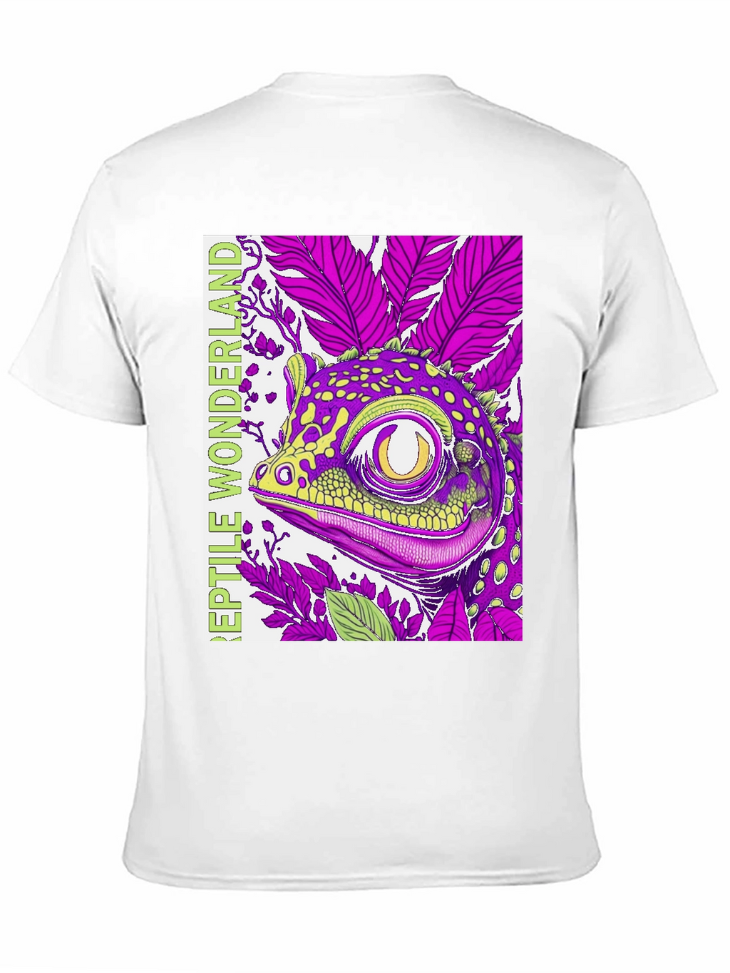 Reptile Wonderland T-Shirt: Gecko Graphic Tee