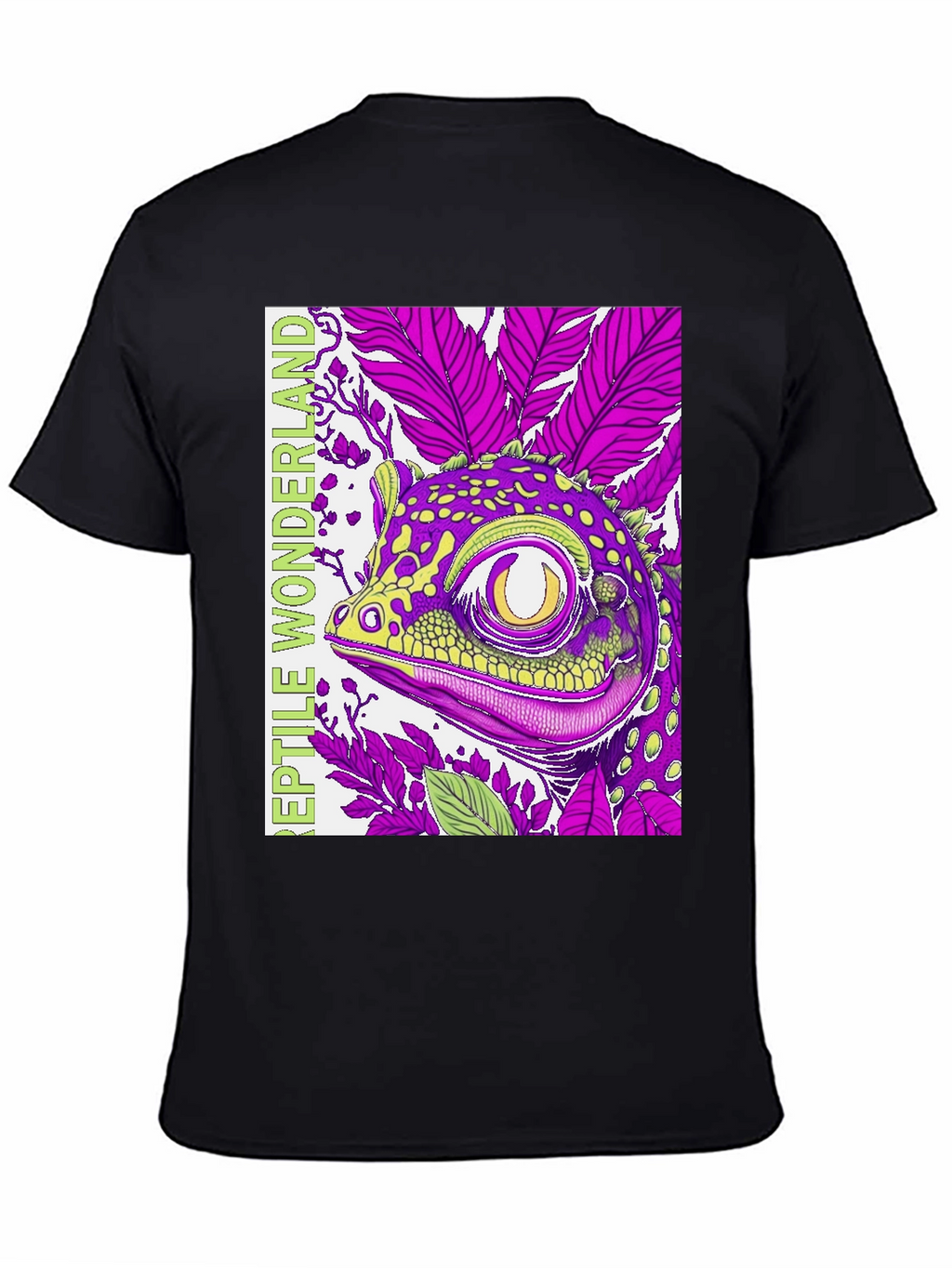Reptile Wonderland T-Shirt: Gecko Graphic Tee