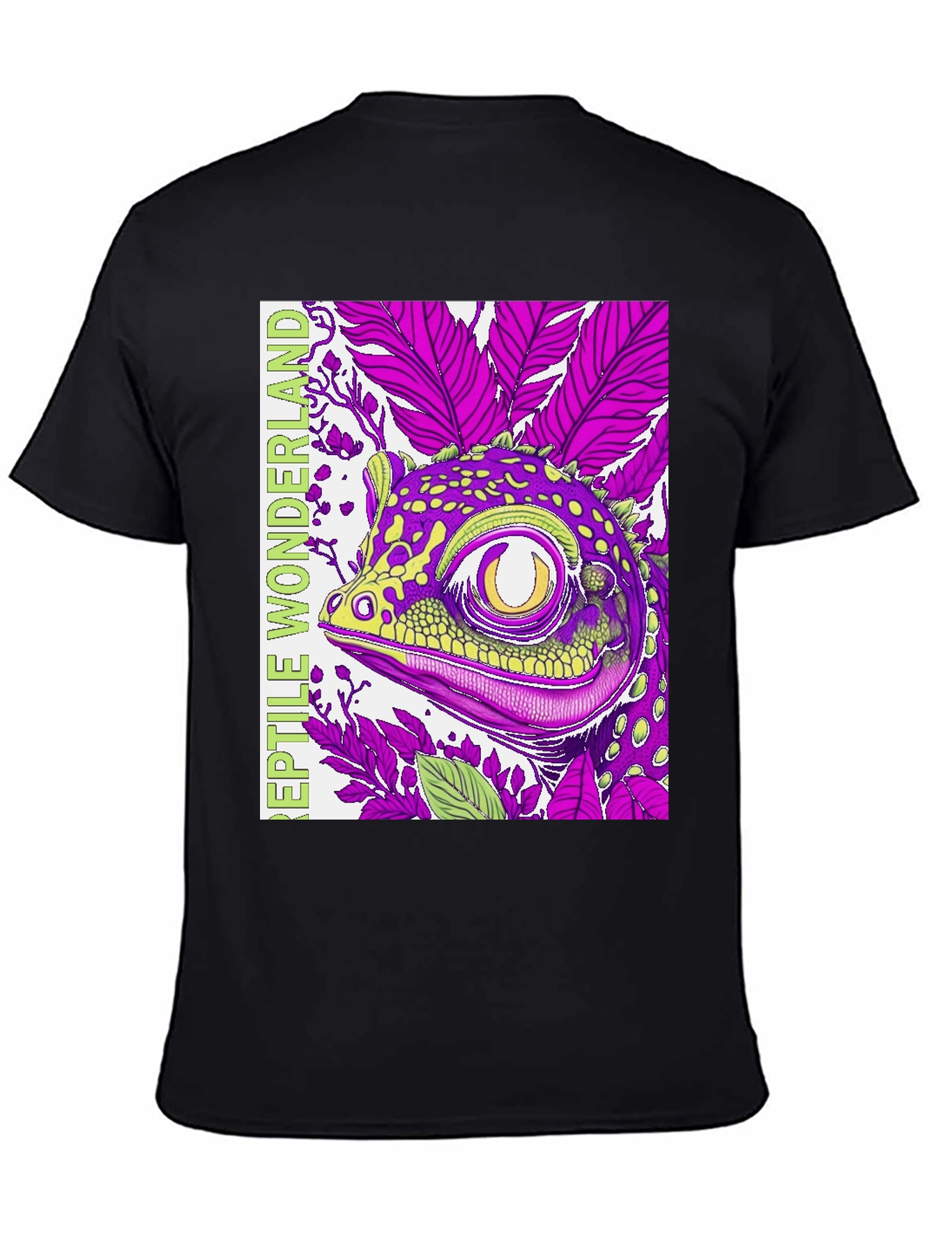 Reptile Wonderland T-Shirt: Gecko Graphic Tee