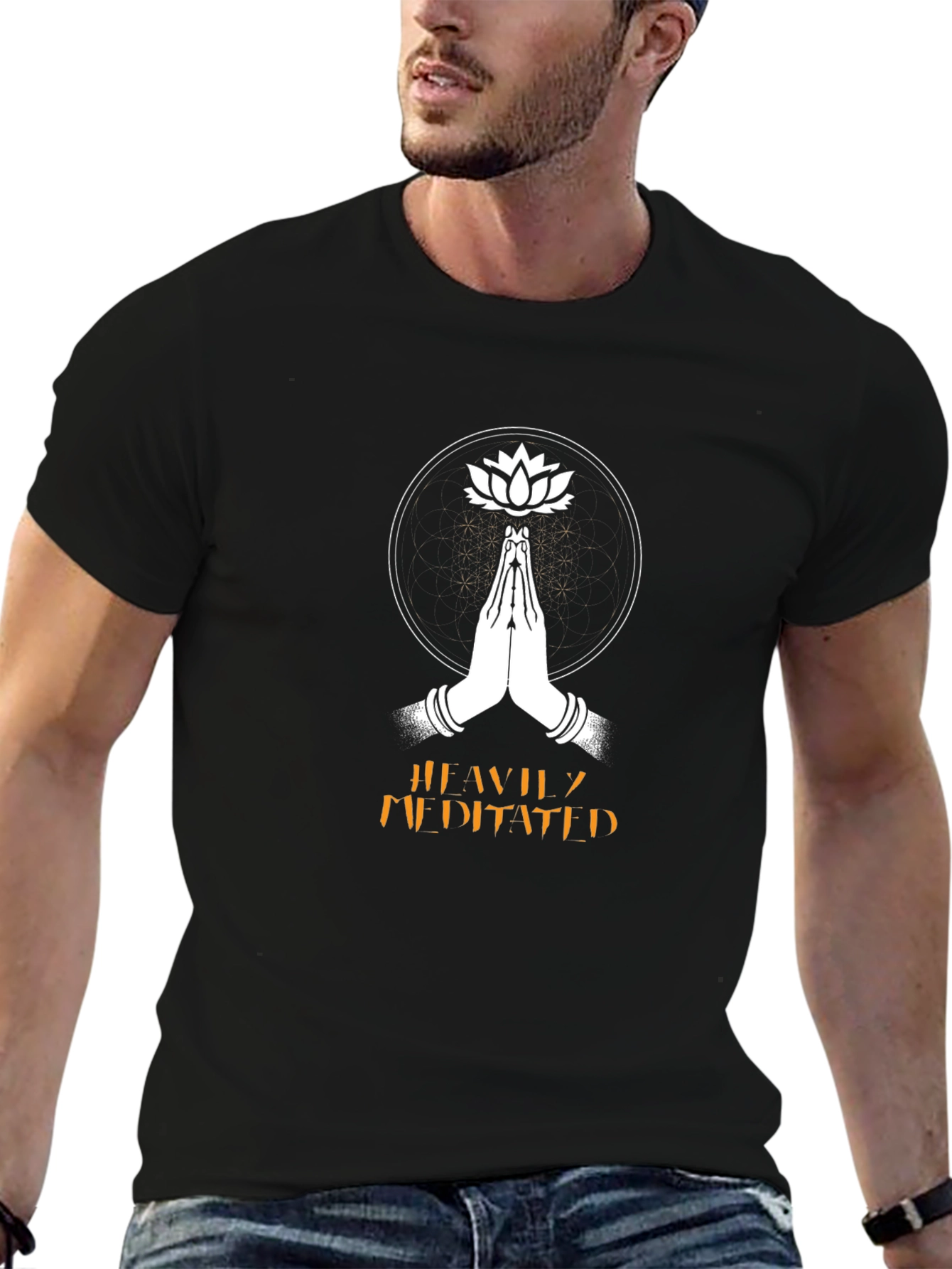 Meditated Lotus T-Shirt - Zen Style