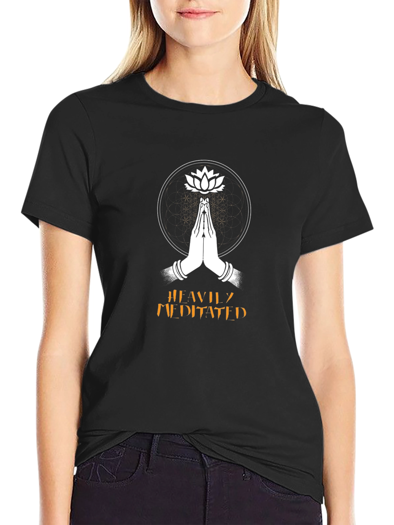 Meditated Lotus T-Shirt - Zen Style
