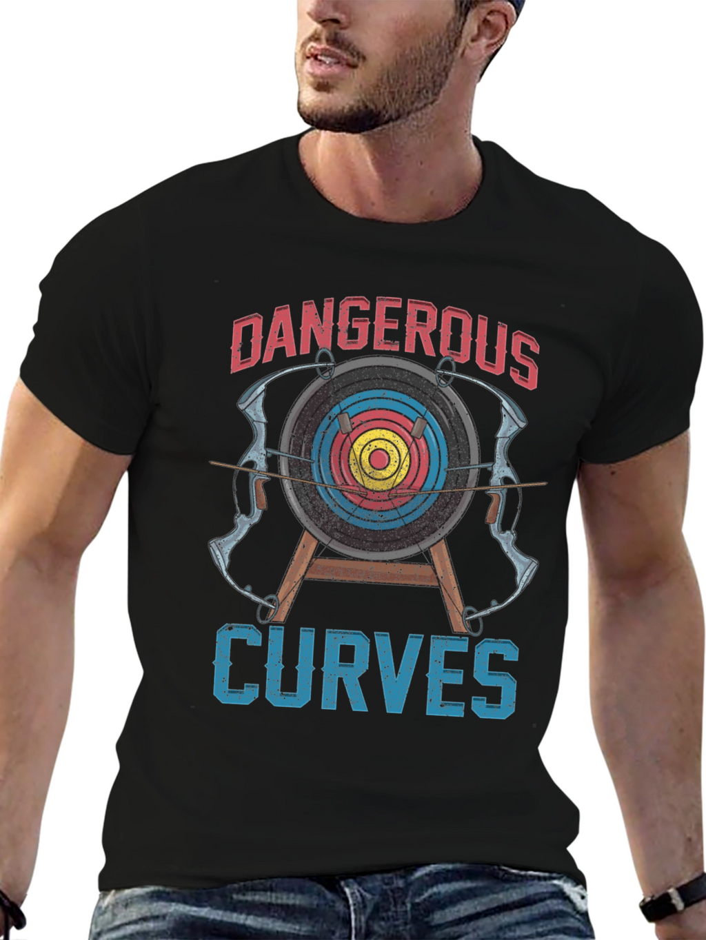 Dangerous Curves Archery T-Shirt