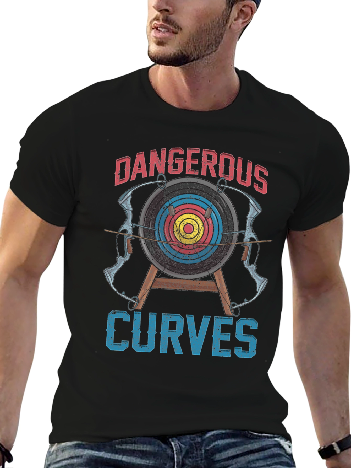 Dangerous Curves Archery T-Shirt