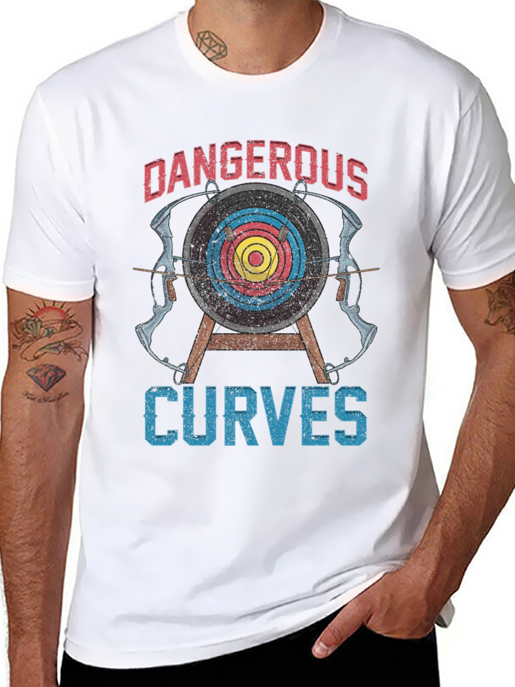 Dangerous Curves Archery T-Shirt