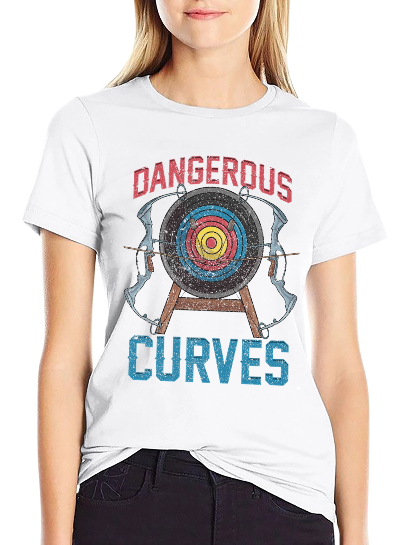Dangerous Curves Archery T-Shirt