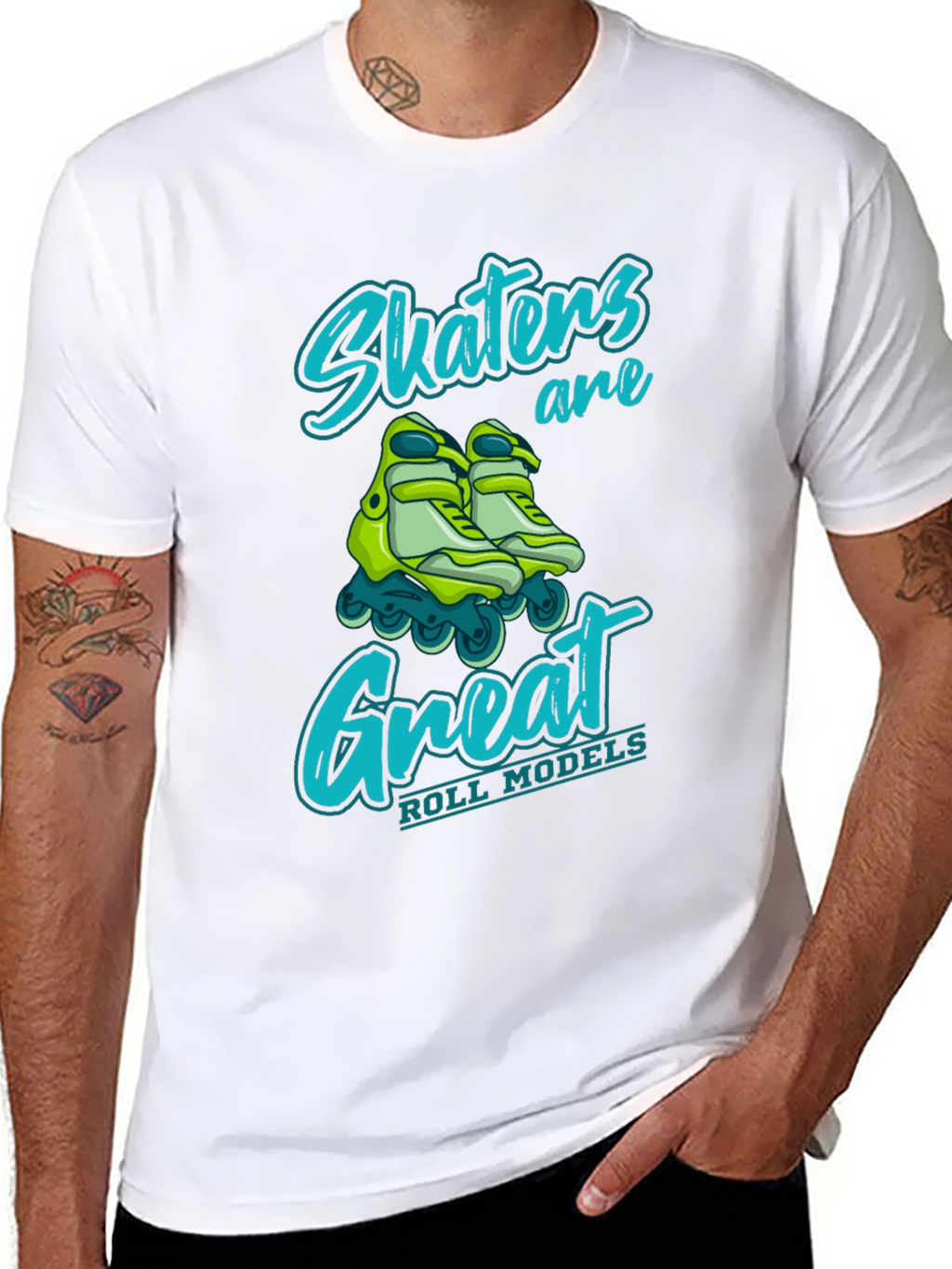 Skater T-Shirt - Great Roll Models