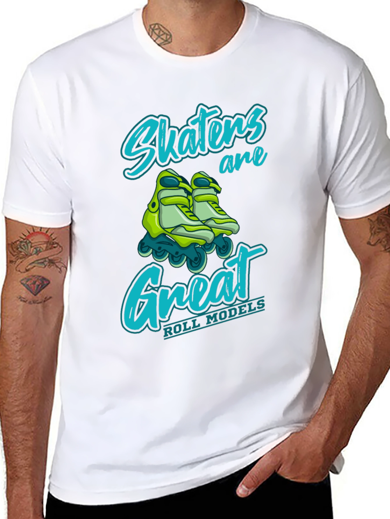 Skater T-Shirt - Great Roll Models