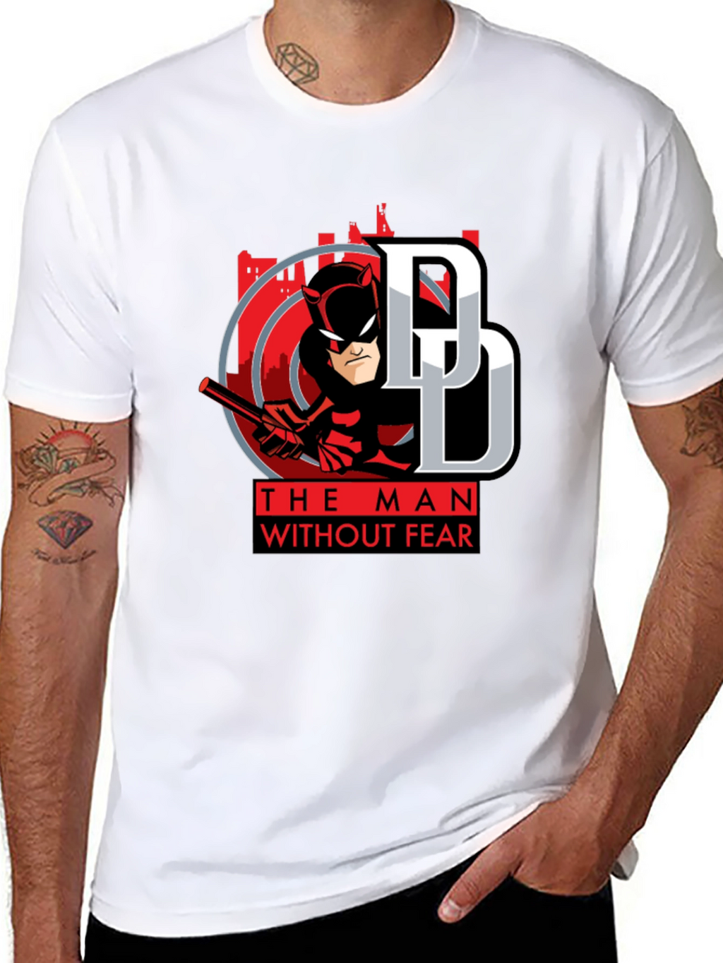 Daredevil The Man Without Fear Graphic T-Shirt