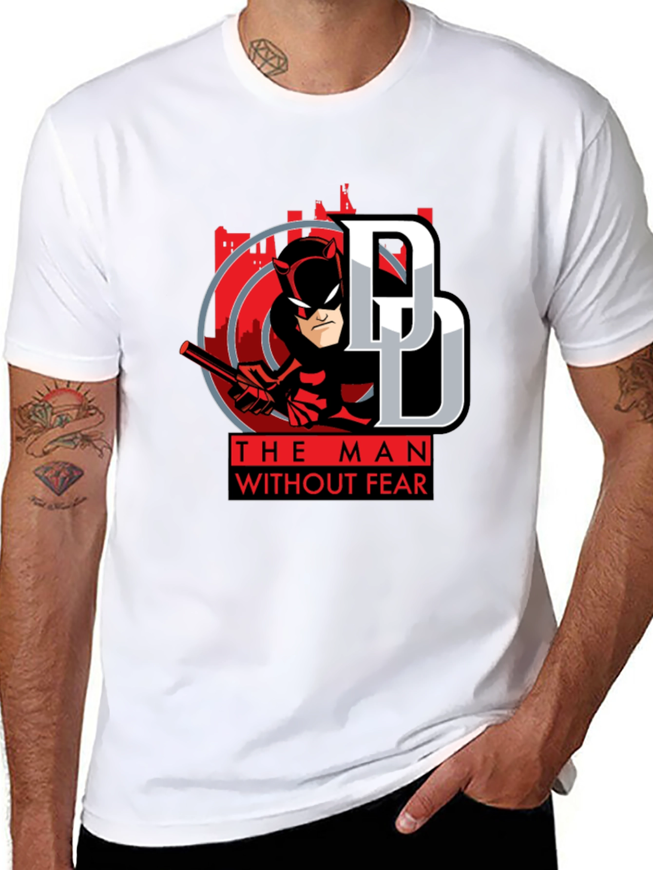Daredevil The Man Without Fear Graphic T-Shirt