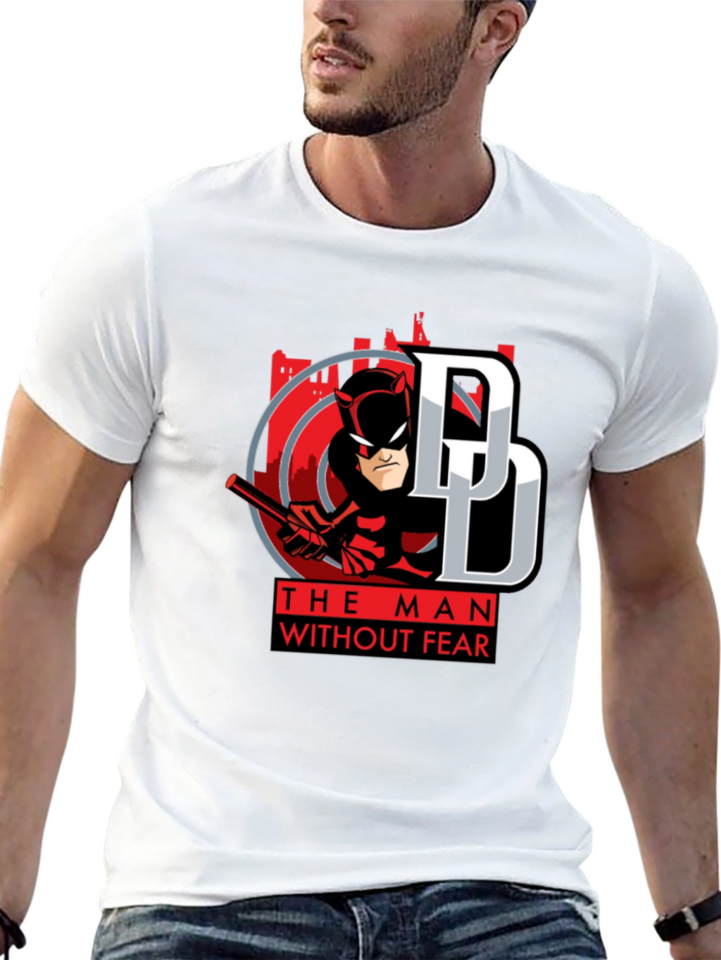 Daredevil The Man Without Fear Graphic T-Shirt