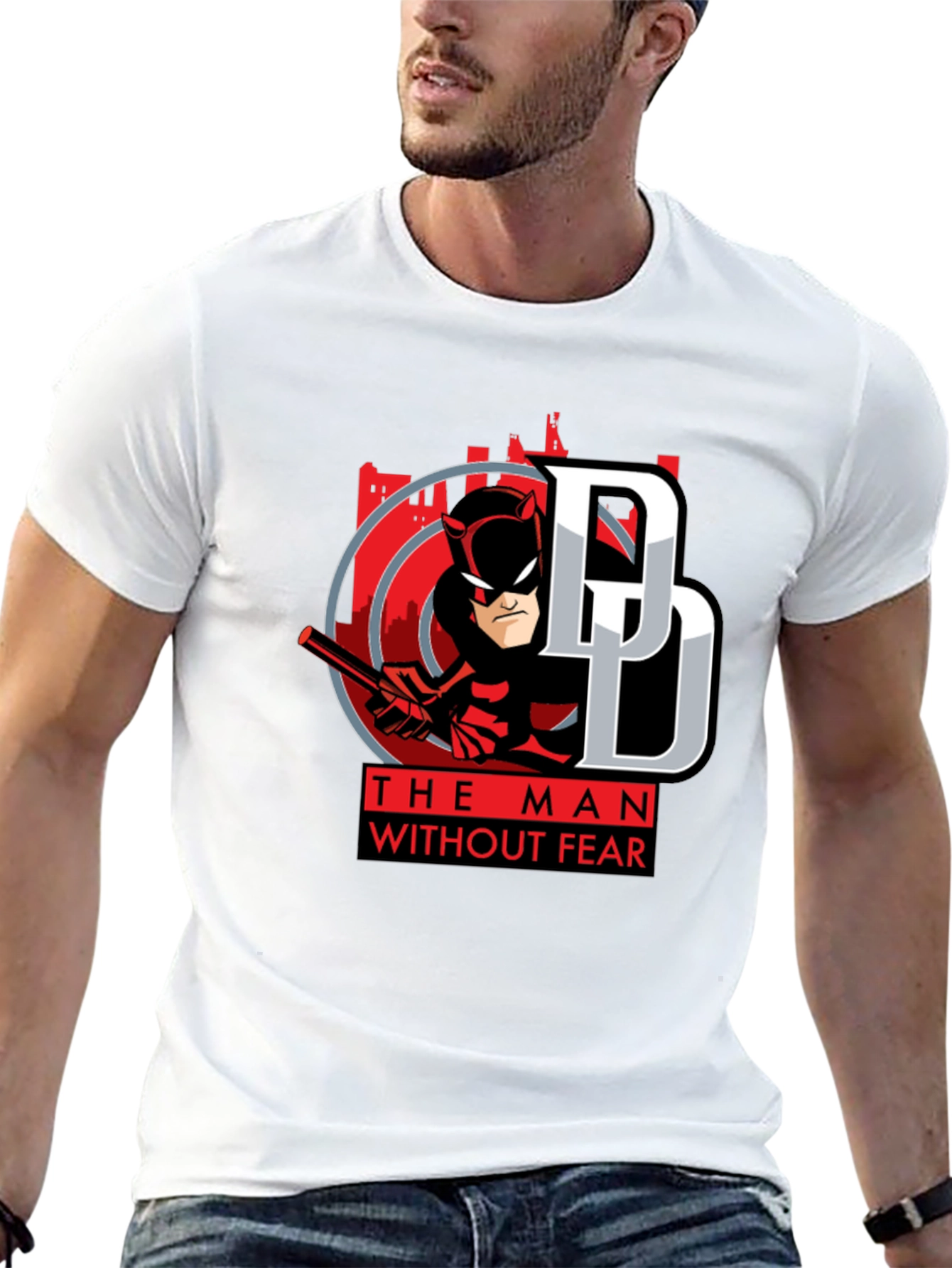 Daredevil The Man Without Fear Graphic T-Shirt
