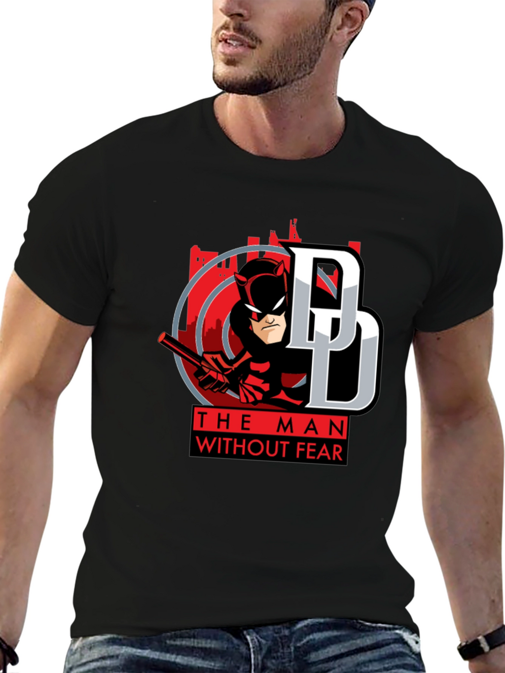 Daredevil The Man Without Fear Graphic T-Shirt