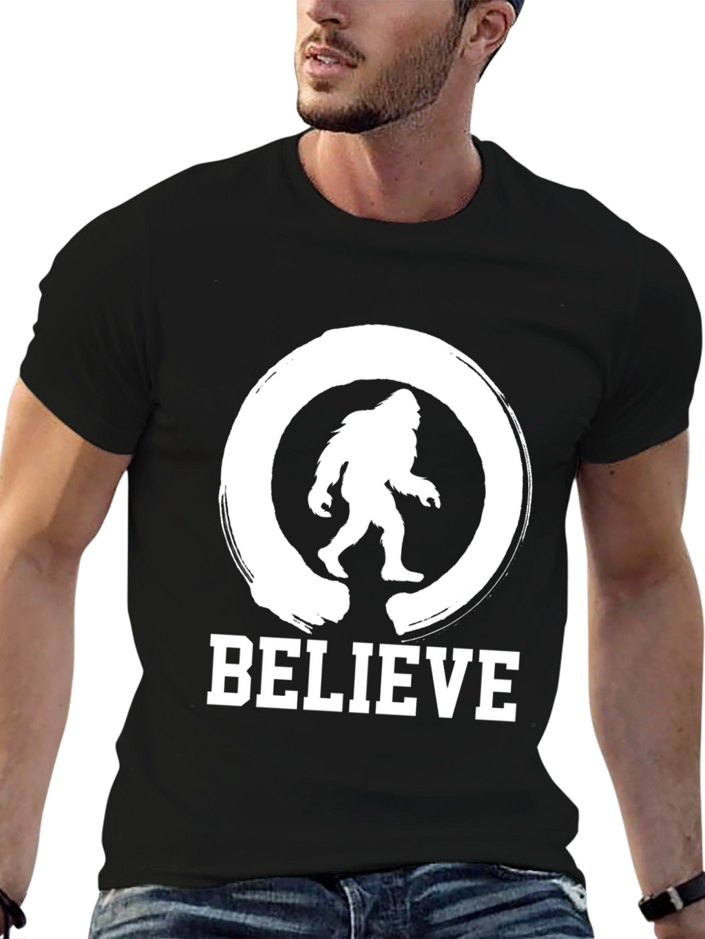 Believe Bigfoot Tee - Cryptid Enthusiast T-Shirt