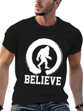 Believe Bigfoot Tee - Cryptid Enthusiast T-Shirt