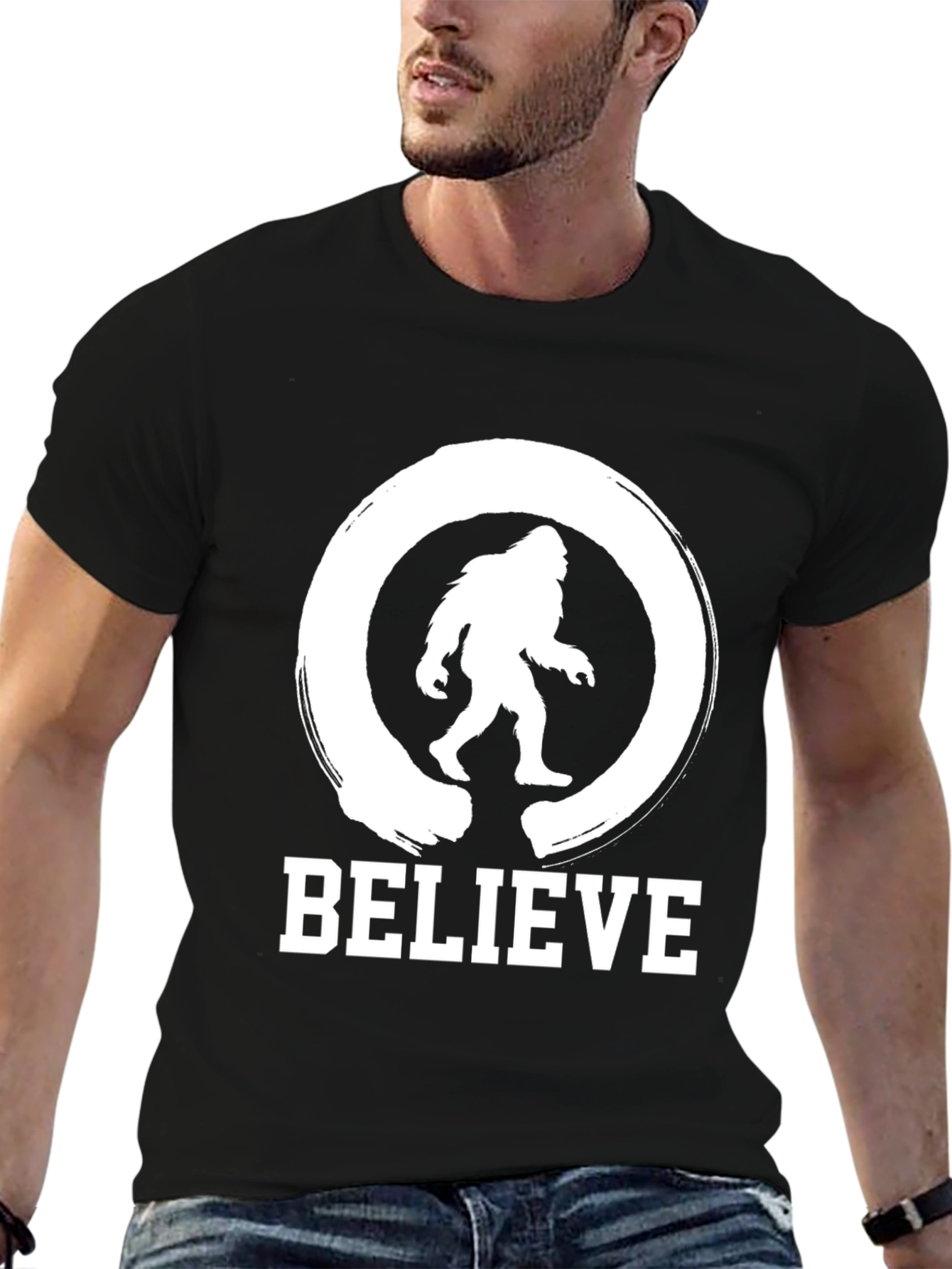 Believe Bigfoot Tee - Cryptid Enthusiast T-Shirt