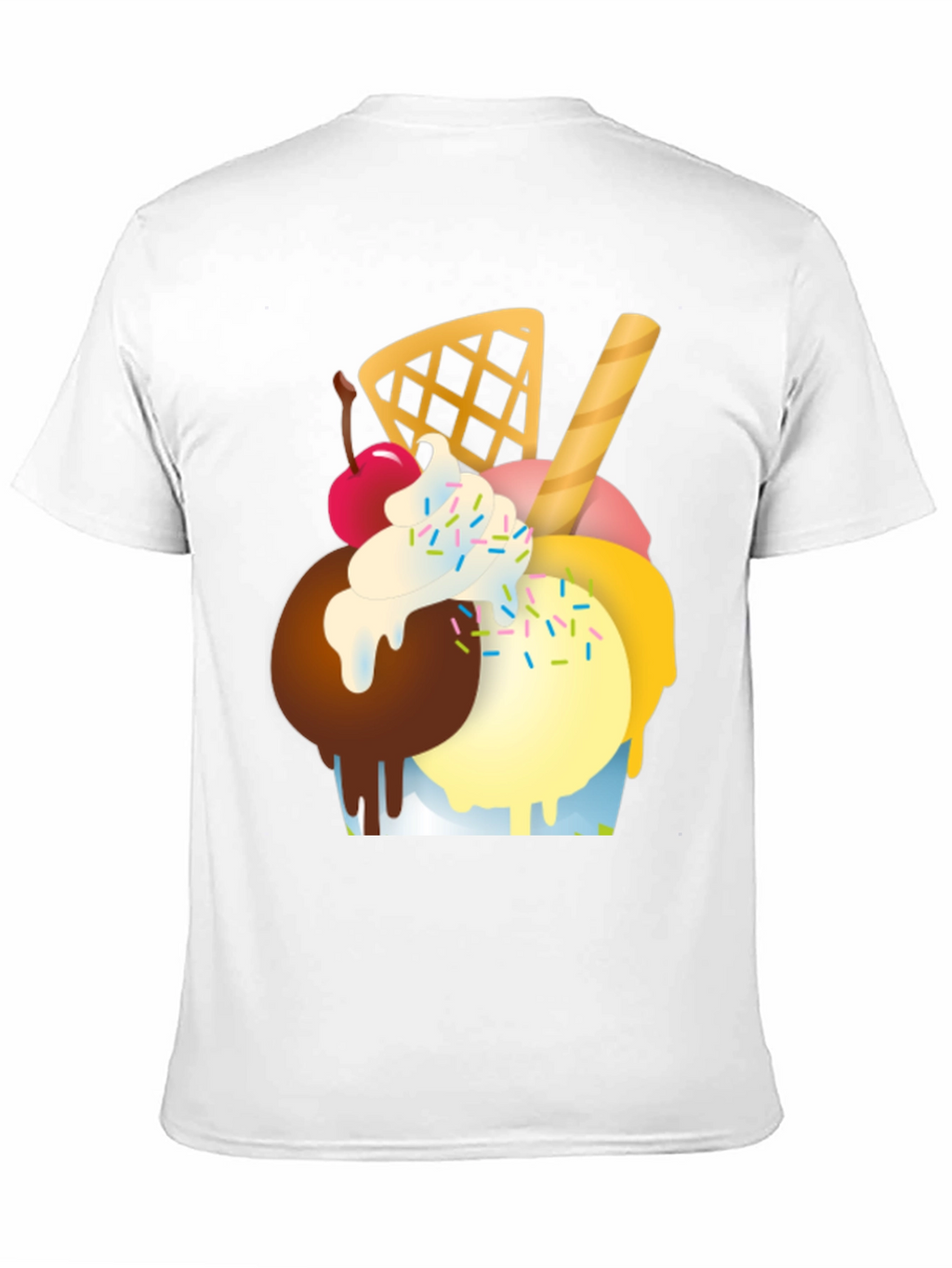 Ice Cream Graphic Tee - Fun Summer Style