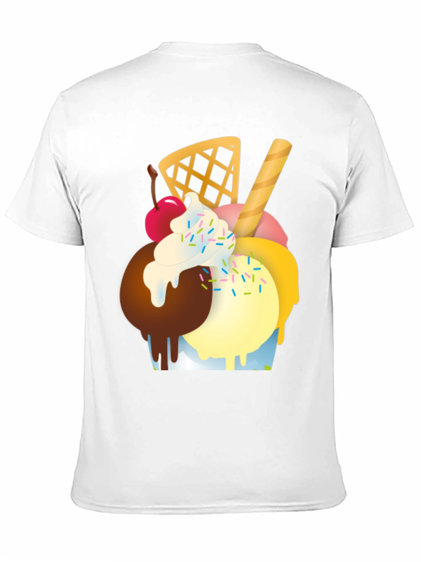 Ice Cream Graphic Tee - Fun Summer Style
