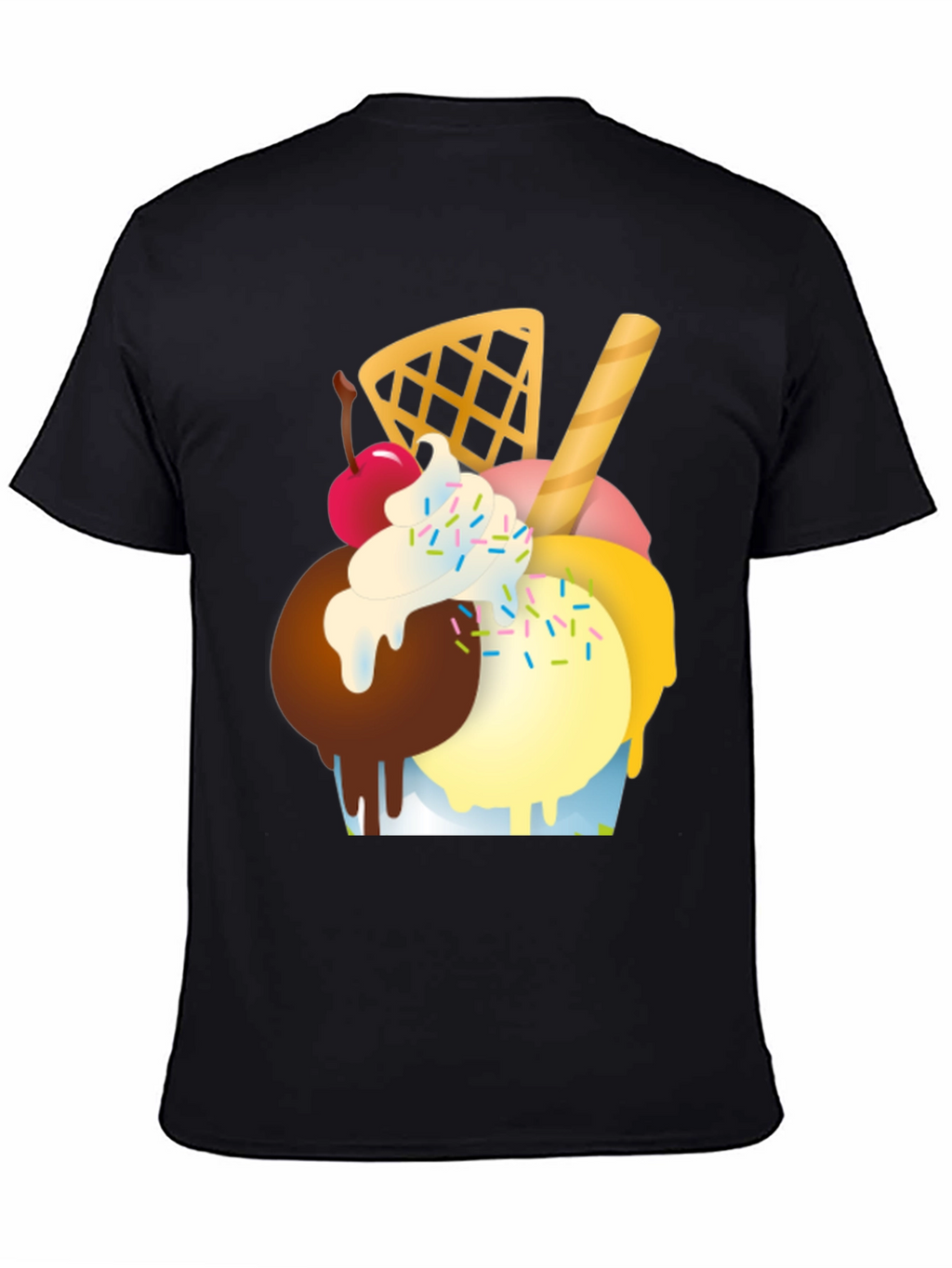 Ice Cream Graphic Tee - Fun Summer Style