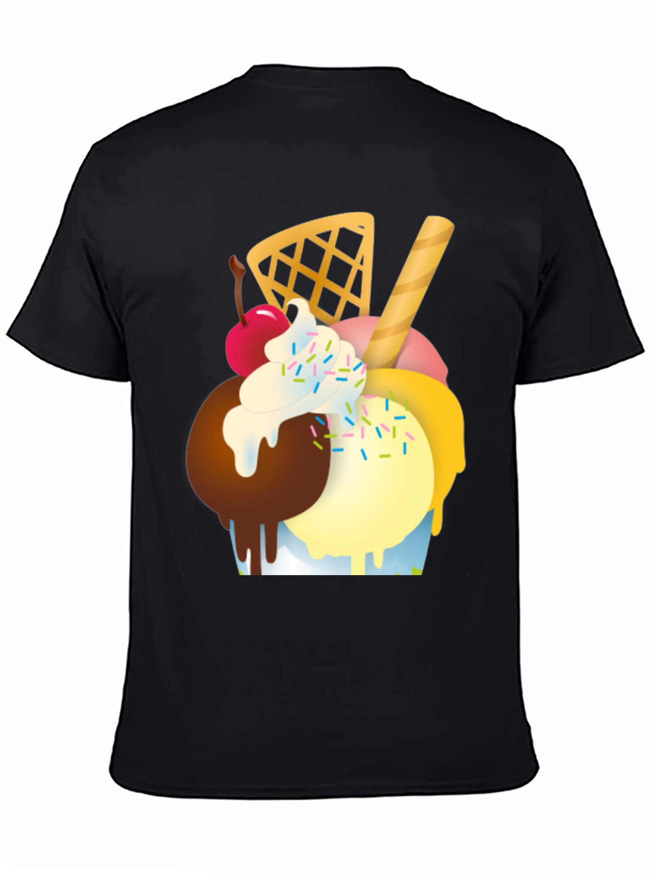Ice Cream Graphic Tee - Fun Summer Style