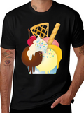 Ice Cream Graphic Tee - Fun Summer Style