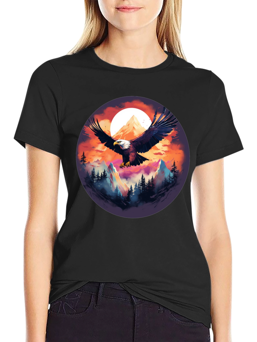 Eagle Mountain Graphic Tee - Nature Inspired Style