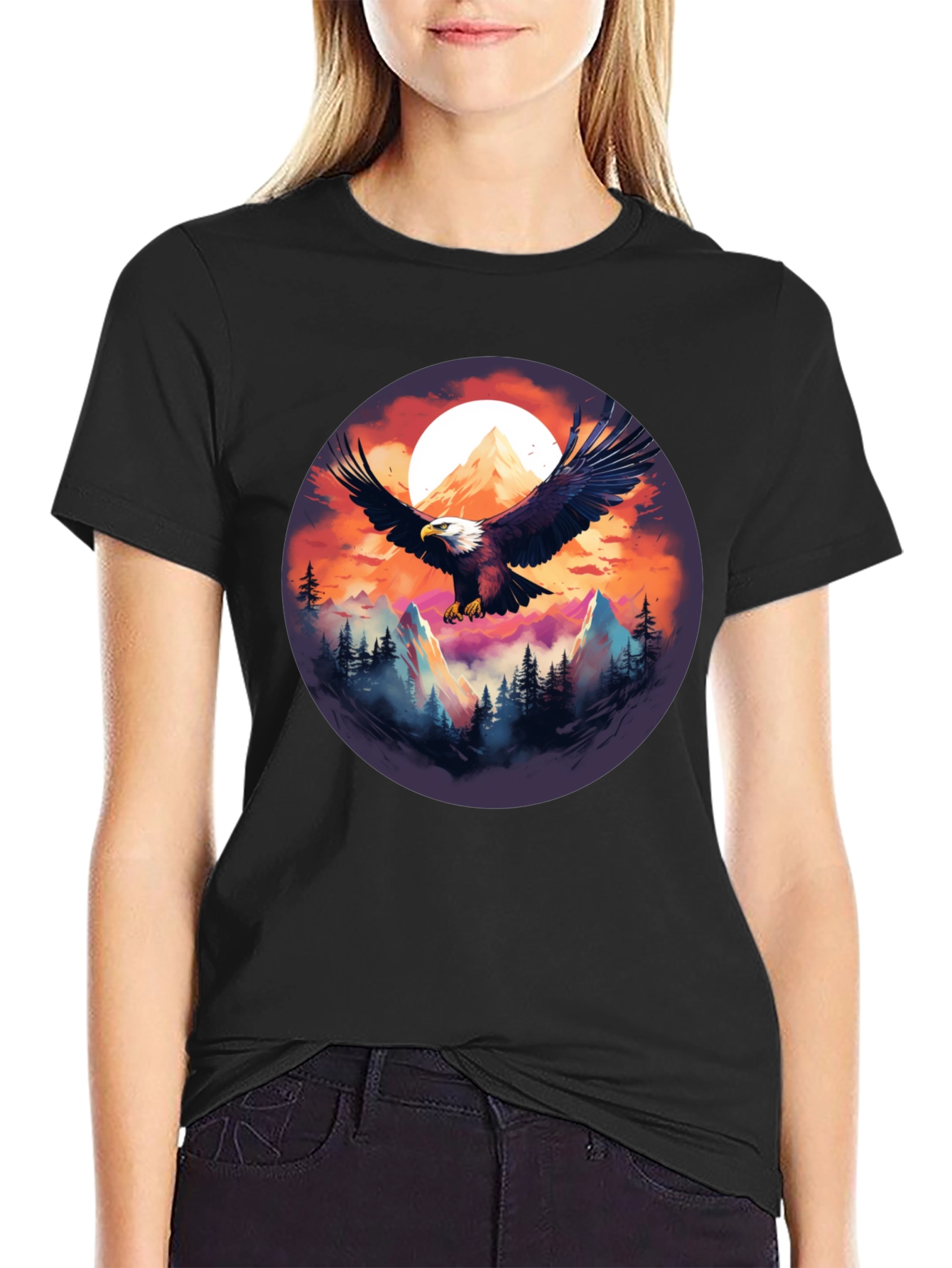 Eagle Mountain Graphic Tee - Nature Inspired Style