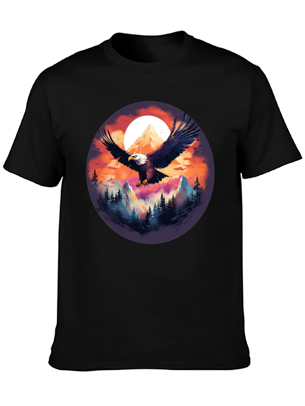 Eagle Mountain Graphic Tee - Nature Inspired Style
