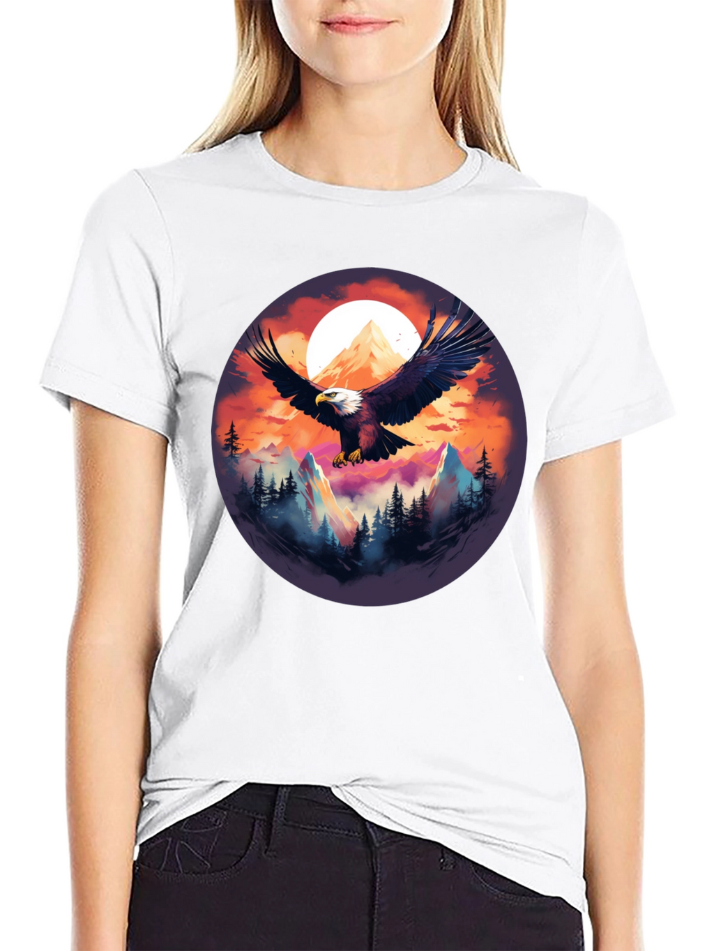 Eagle Mountain Graphic Tee - Nature Inspired Style