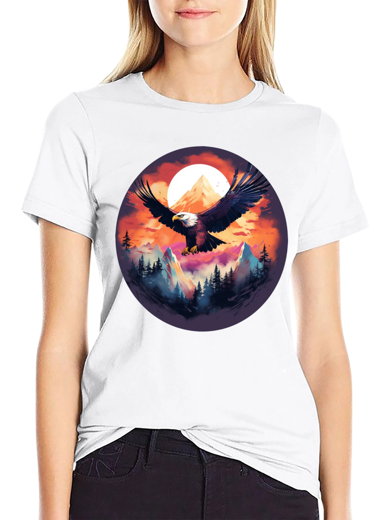 Eagle Mountain Graphic Tee - Nature Inspired Style