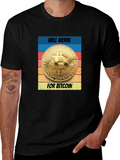 Will Work for Bitcoin T-Shirt