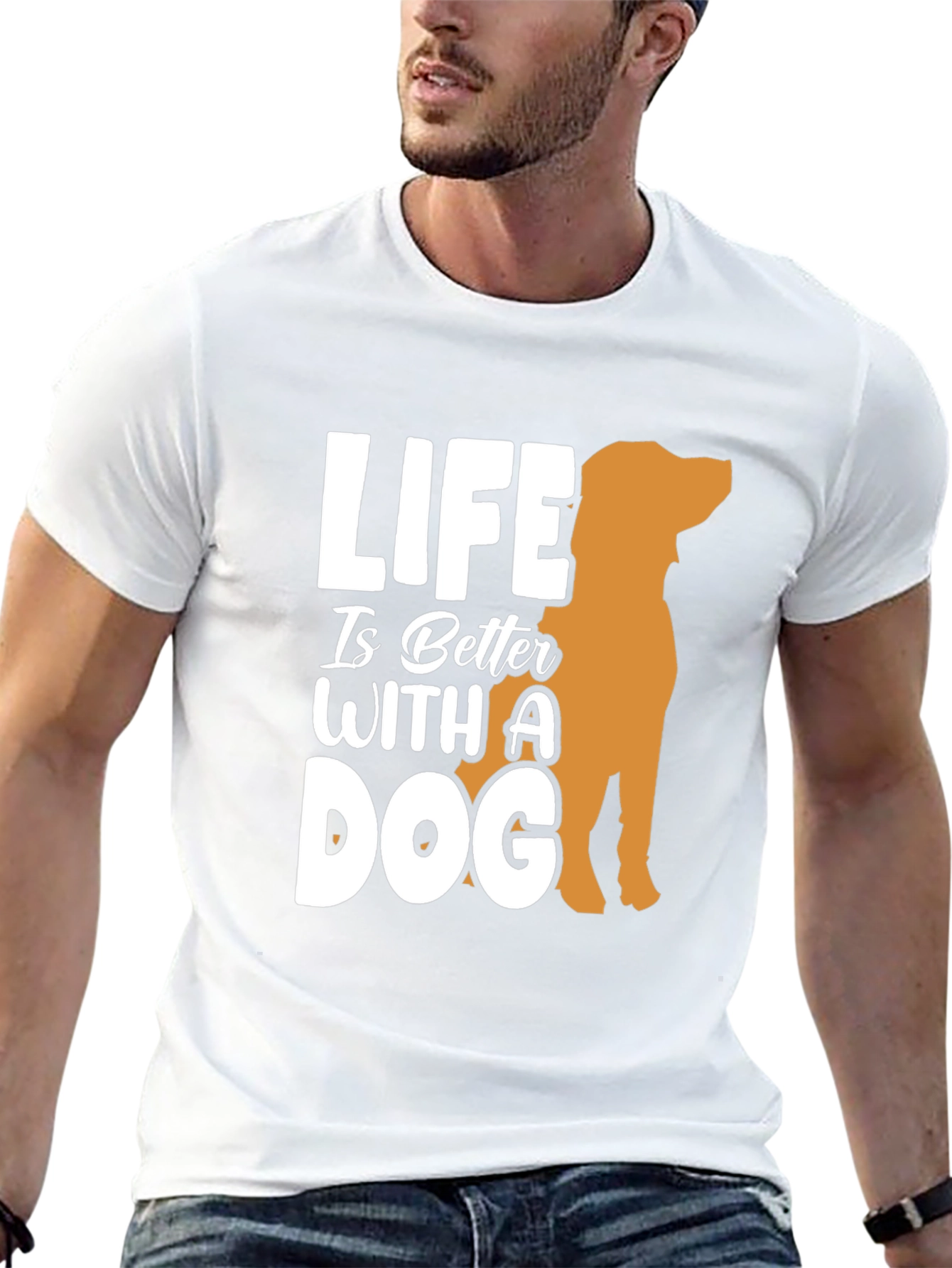 Life is Better With a Dog Graphic Tee