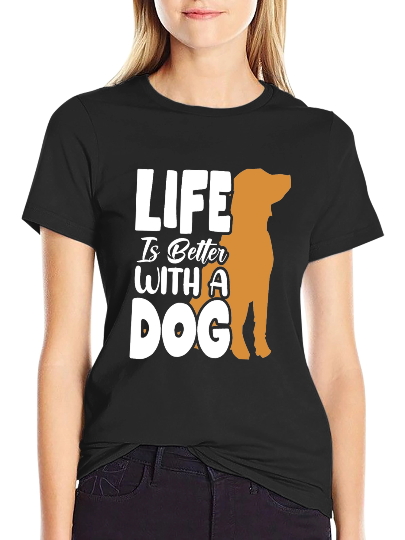 Life is Better With a Dog Graphic Tee