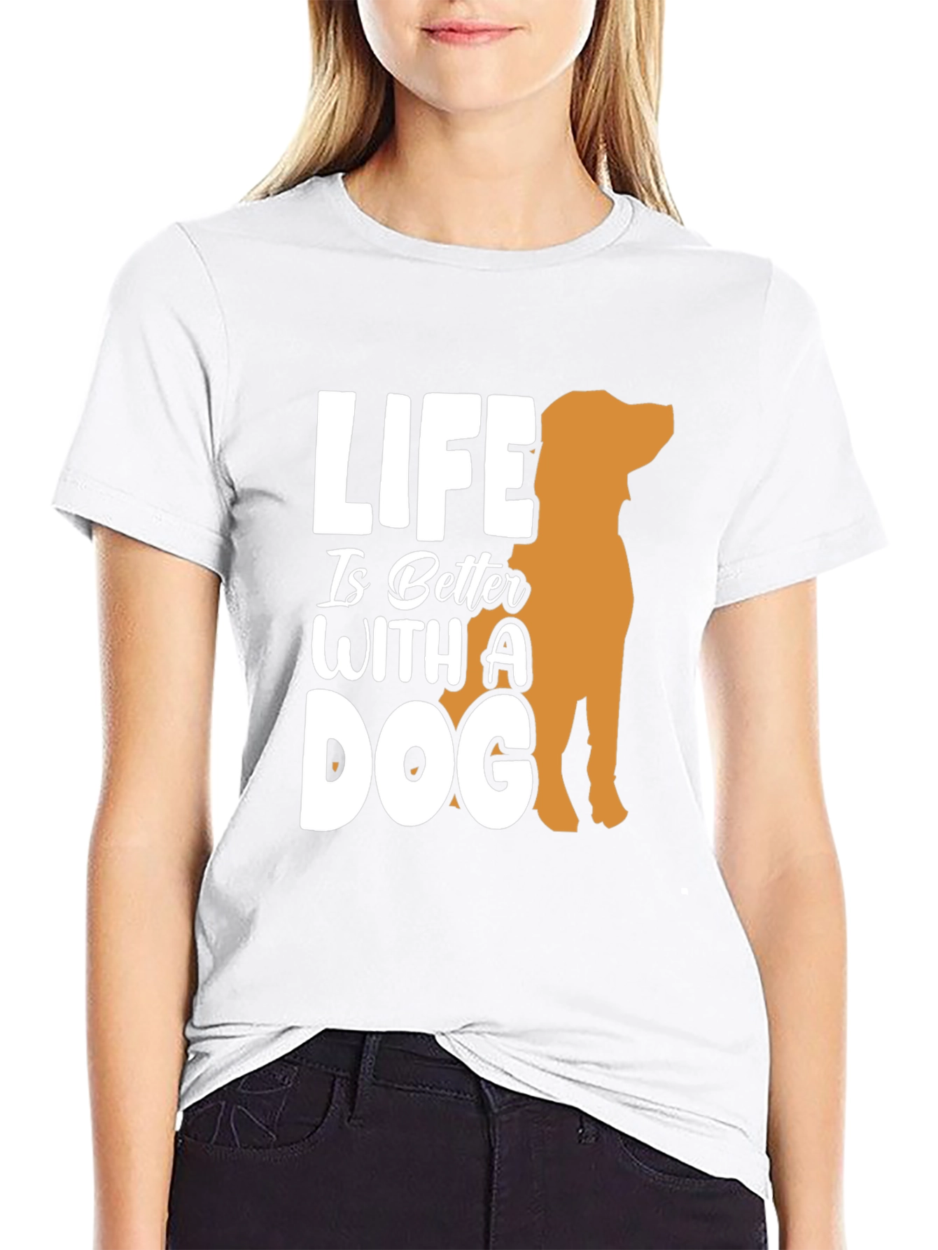 Life is Better With a Dog Graphic Tee