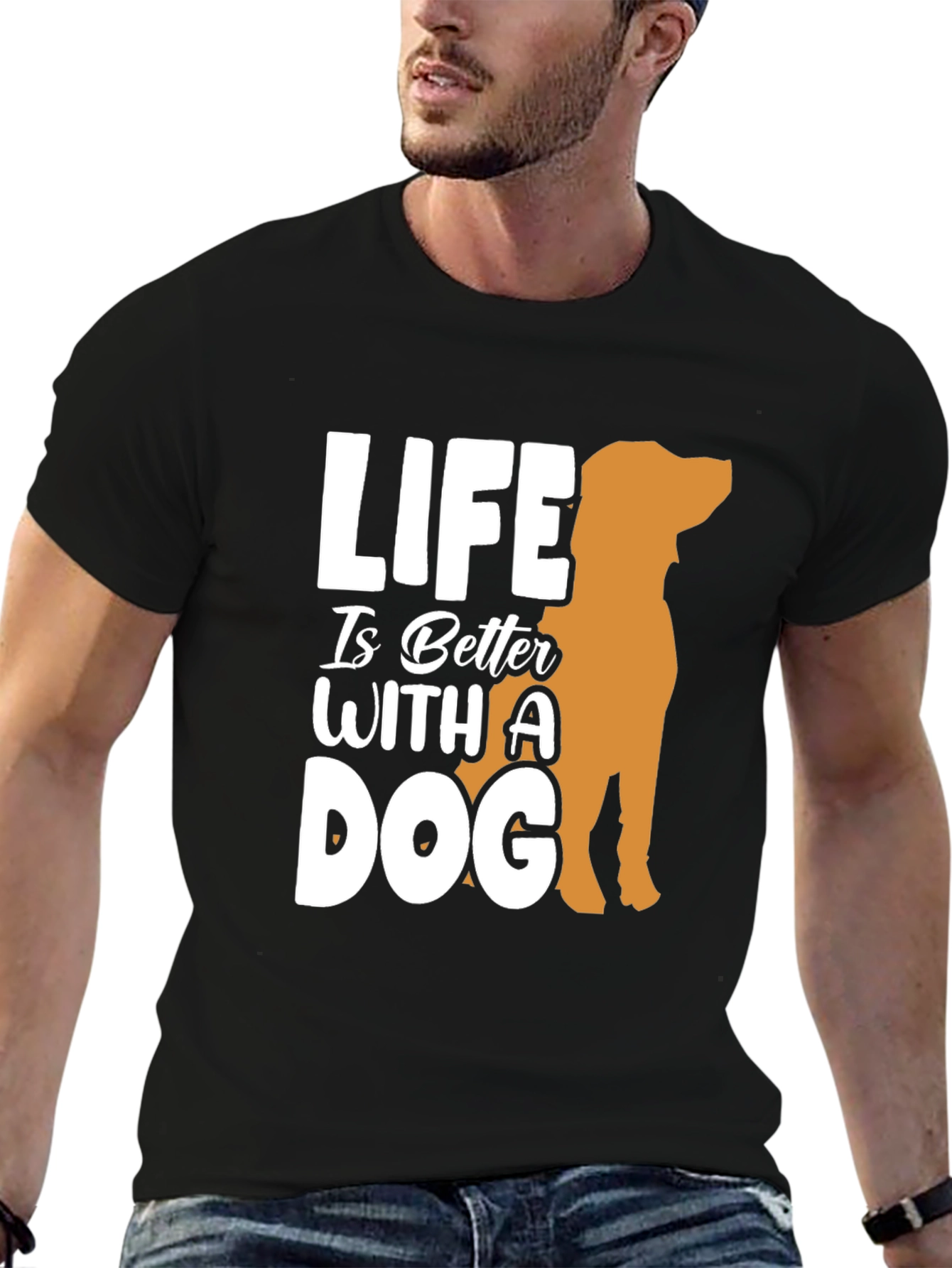 Life is Better With a Dog Graphic Tee