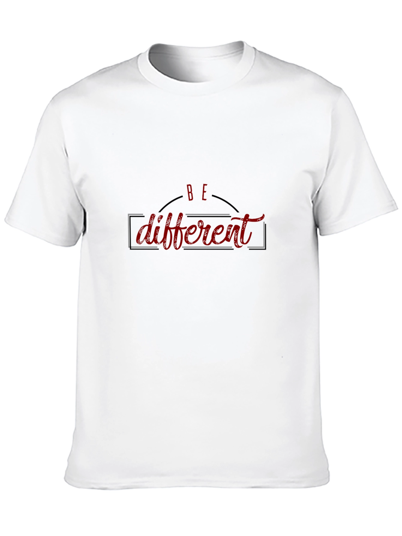 Be Different Graphic Tee - Mens Fashion