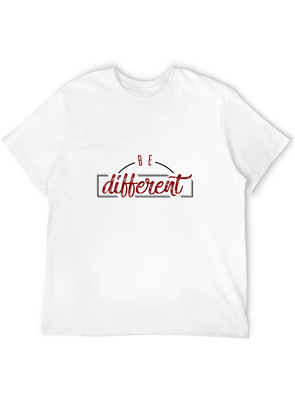 Be Different Graphic Tee - Mens Fashion
